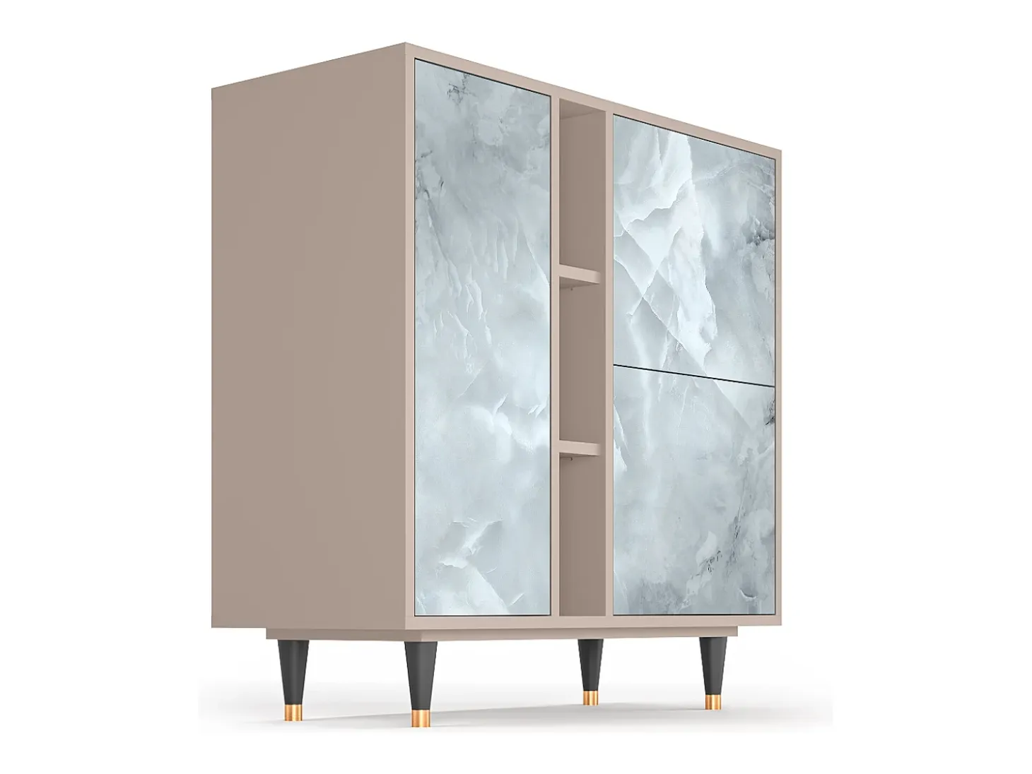 Aparador - 94х96х41 cm - BS5 - The Onyx, Latte