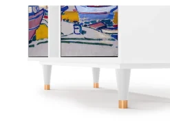 Aparador - 94х96х41 cm - BS5 - The Port of Collioure , Blanco