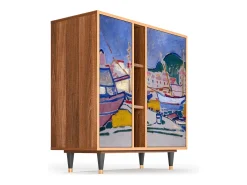 Aparador - 94х96х41 cm - BS5 - The Port of Collioure , Nogal