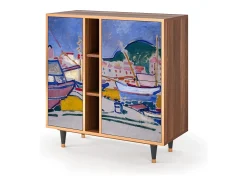 Aparador - 94х96х41 cm - BS5 - The Port of Collioure , Nogal