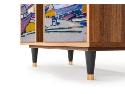 Aparador - 94х96х41 cm - BS5 - The Port of Collioure , Nogal
