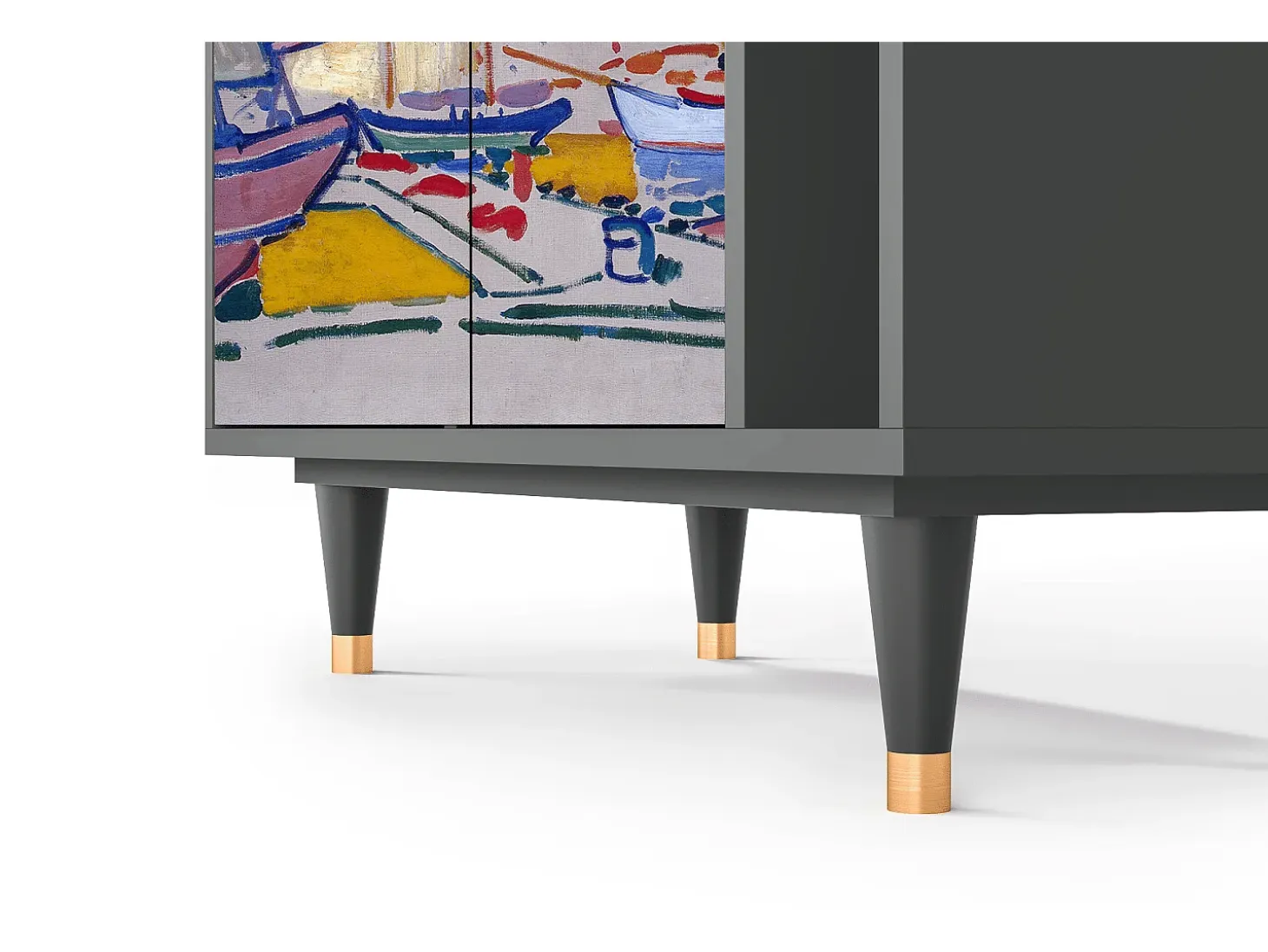 Aparador - 96х110х41 cm - BS6 - The Port of Collioure , Antracita