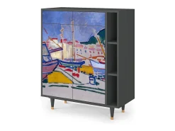 Aparador - 96х110х41 cm - BS6 - The Port of Collioure , Antracita