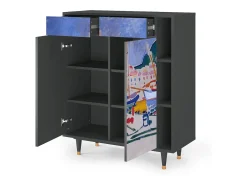 Aparador - 96х110х41 cm - BS6 - The Port of Collioure , Antracita