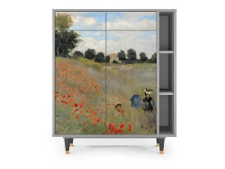 Aparador - 96х110х41 cm - BS6 - The Poppy Field , Gris