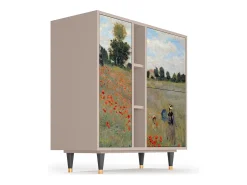 Aparador - 94х96х41 cm - BS5 - The Poppy Field , Latte