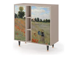Aparador - 94х96х41 cm - BS5 - The Poppy Field , Latte
