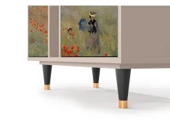 Aparador - 94х96х41 cm - BS5 - The Poppy Field , Latte
