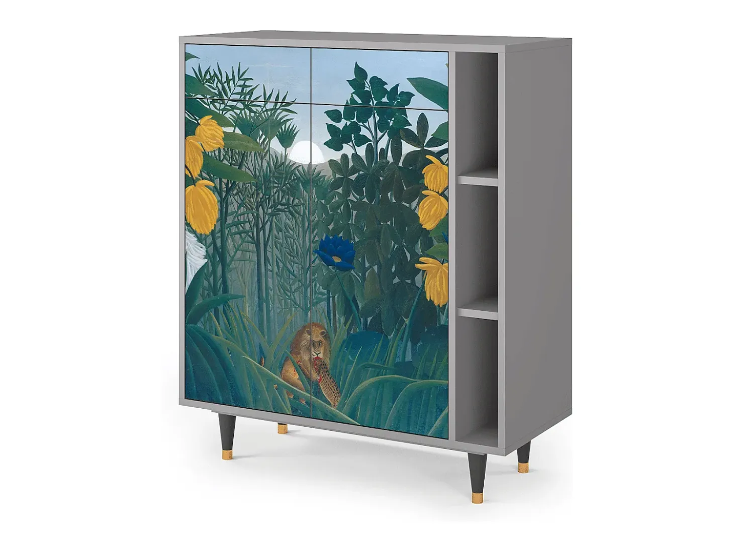 Aparador - 96х110х41 cm - BS6 - The Repast of the Lion, Gris