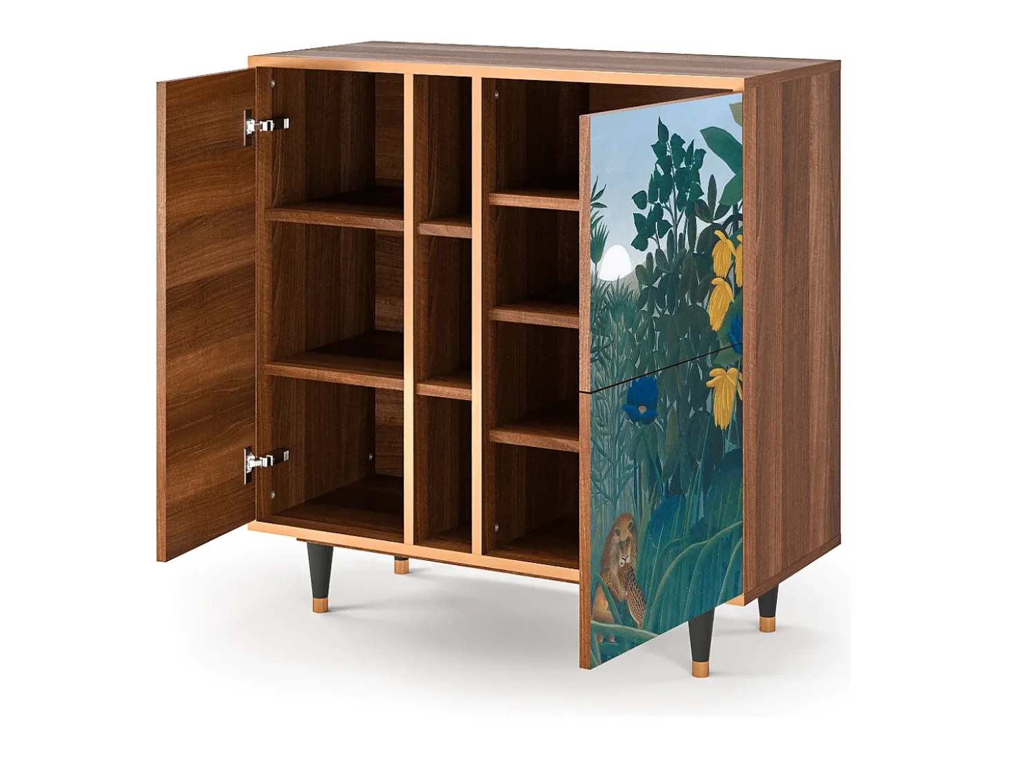 Aparador - 94х96х41 cm - BS5 - The Repast of the Lion, Nogal