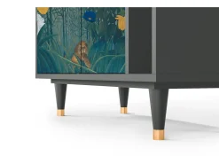 Aparador - 96х110х41 cm - BS6 - The Repast of the Lion, Antracita