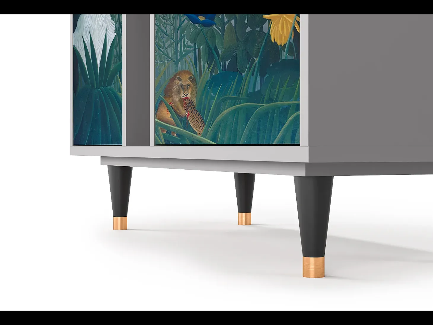 Aparador - 94х96х41 cm - BS5 - The Repast of the Lion, Gris