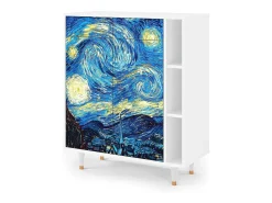 Aparador - 96х110х41 cm - BS6 - The Starry Night , Blanco