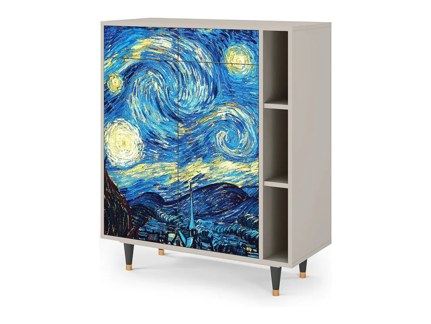 Aparador - 96х110х41 cm - BS6 - The Starry Night , Arena