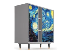 Aparador - 94х96х41 cm - BS5 - The Starry Night , Gris