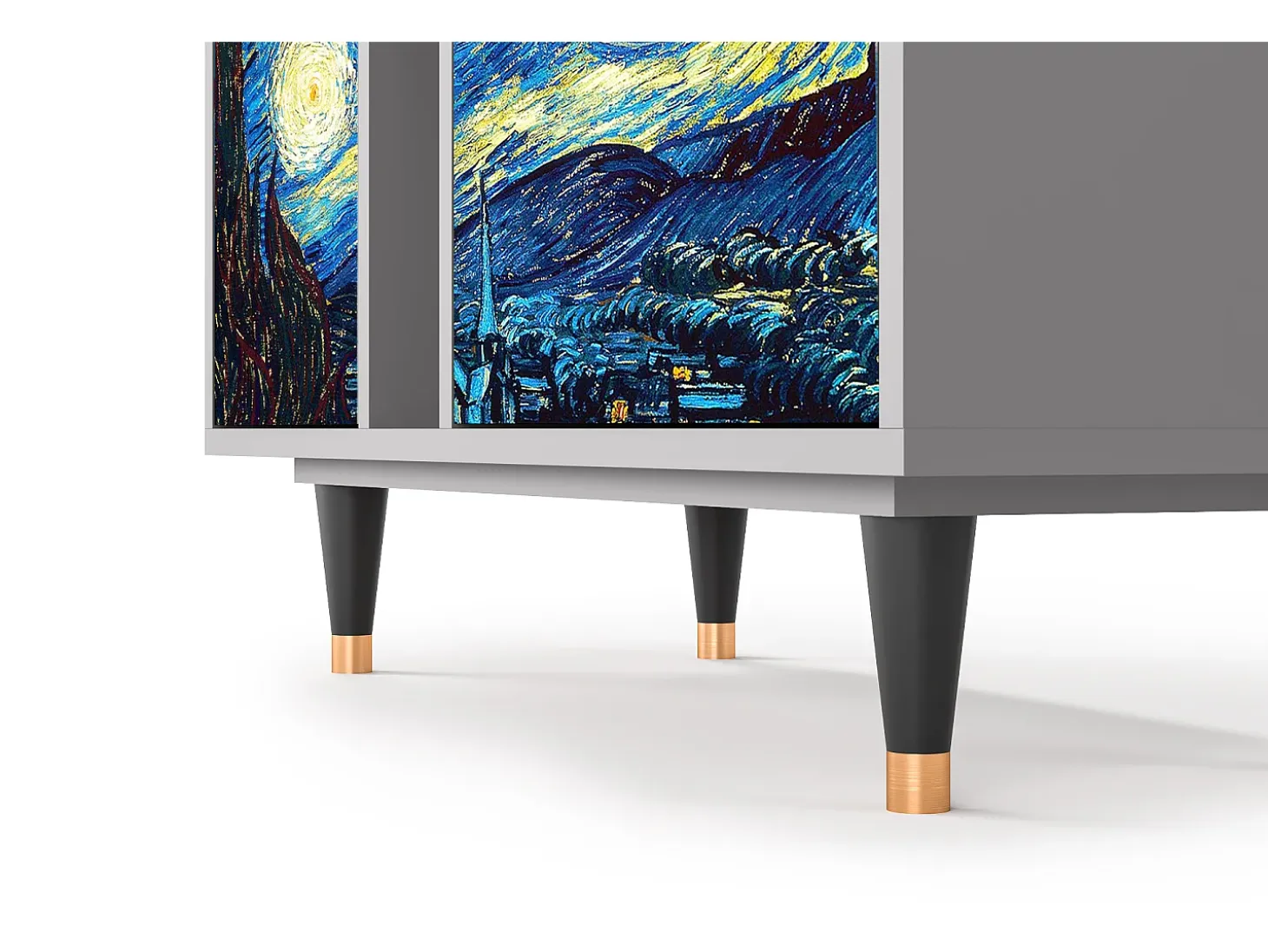 Aparador - 94х96х41 cm - BS5 - The Starry Night , Gris