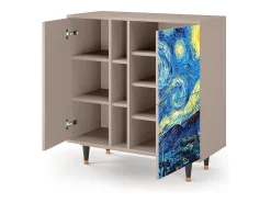Aparador - 94х96х41 cm - BS5 - The Starry Night , Latte