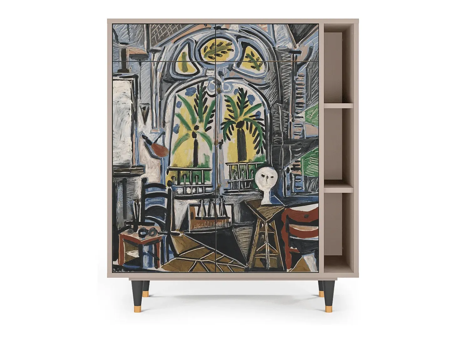 Aparador - 96х110х41 cm - BS6 - The Studio , Latte