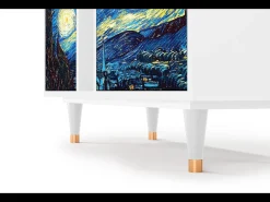 Aparador - 94х96х41 cm - BS5 - The Starry Night , Blanco