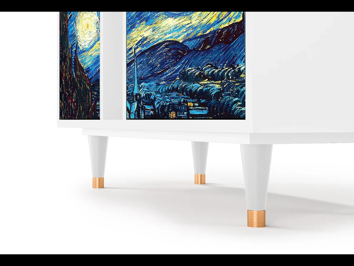 Aparador - 94х96х41 cm - BS5 - The Starry Night , Blanco