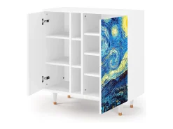 Aparador - 94х96х41 cm - BS5 - The Starry Night , Blanco