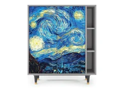 Aparador - 96х110х41 cm - BS6 - The Starry Night , Gris