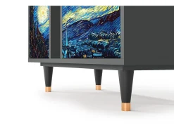 Aparador - 94х96х41 cm - BS5 - The Starry Night , Antracita