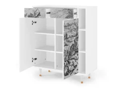 Aparador - 96х110х41 cm - BS6 - The Temptation, Blanco
