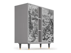 Aparador - 94х96х41 cm - BS5 - The Temptation, Gris