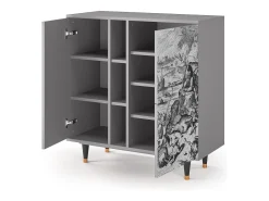 Aparador - 94х96х41 cm - BS5 - The Temptation, Gris