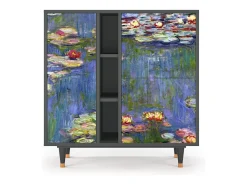 Aparador - 94х96х41 cm - BS5 - The water lily pond , Antracita