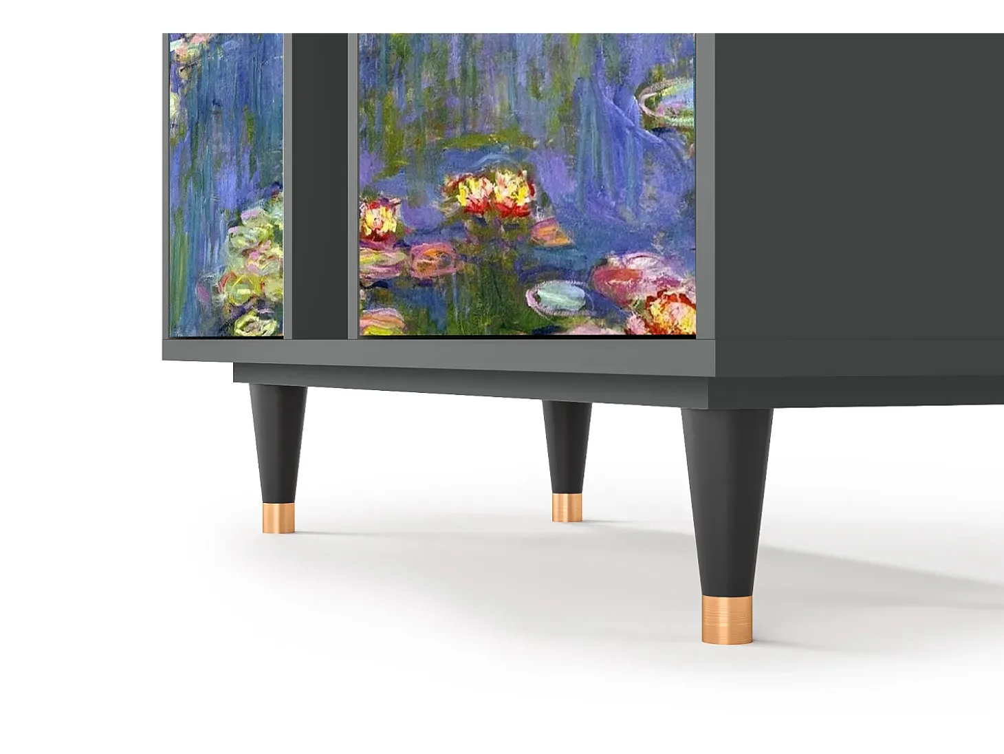 Aparador - 94х96х41 cm - BS5 - The water lily pond , Antracita