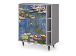 Aparador - 96х110х41 cm - BS6 - The water lily pond , Gris