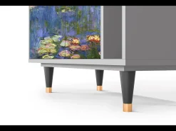 Aparador - 96х110х41 cm - BS6 - The water lily pond , Gris