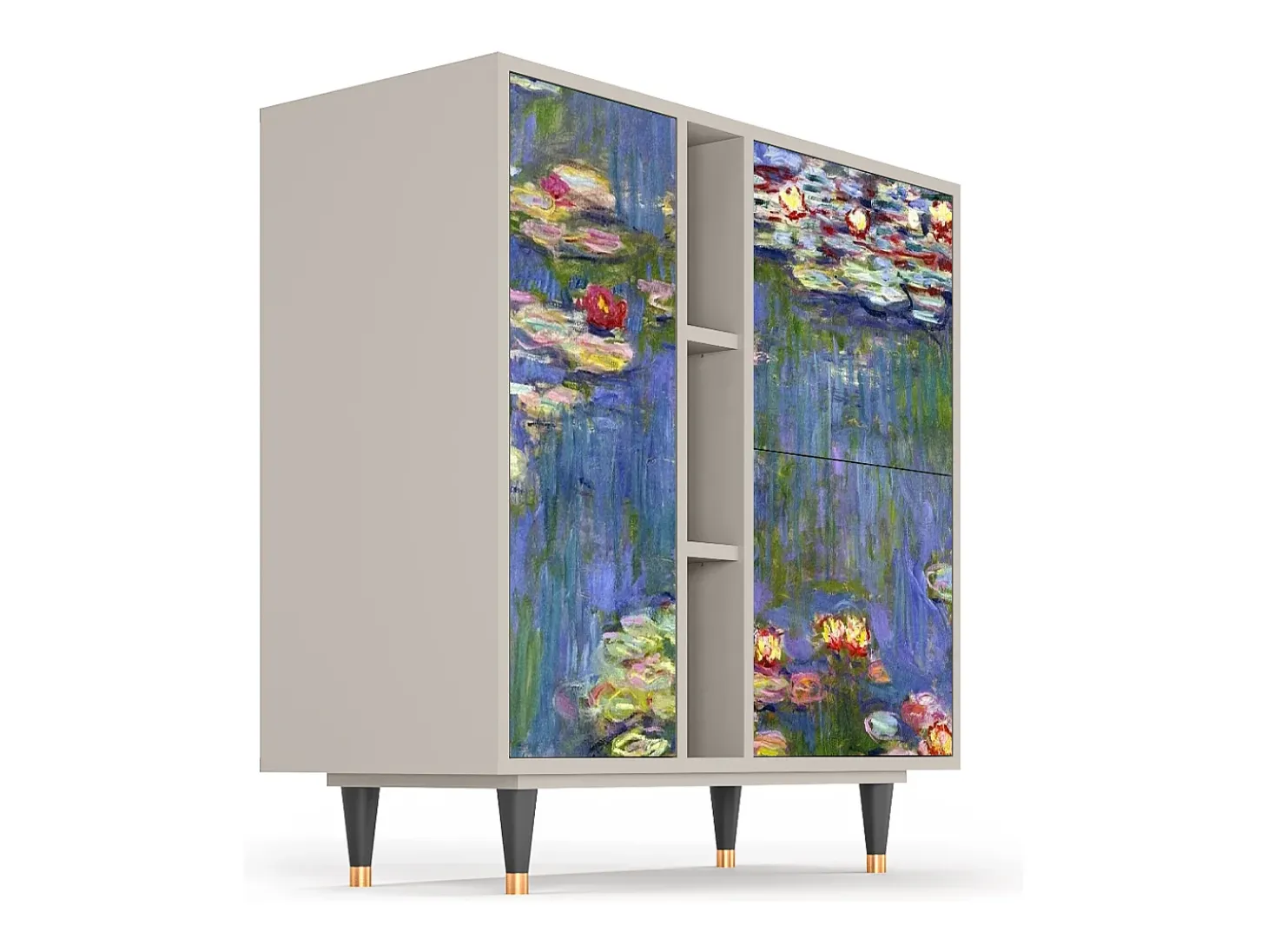 Aparador - 94х96х41 cm - BS5 - The water lily pond , Arena