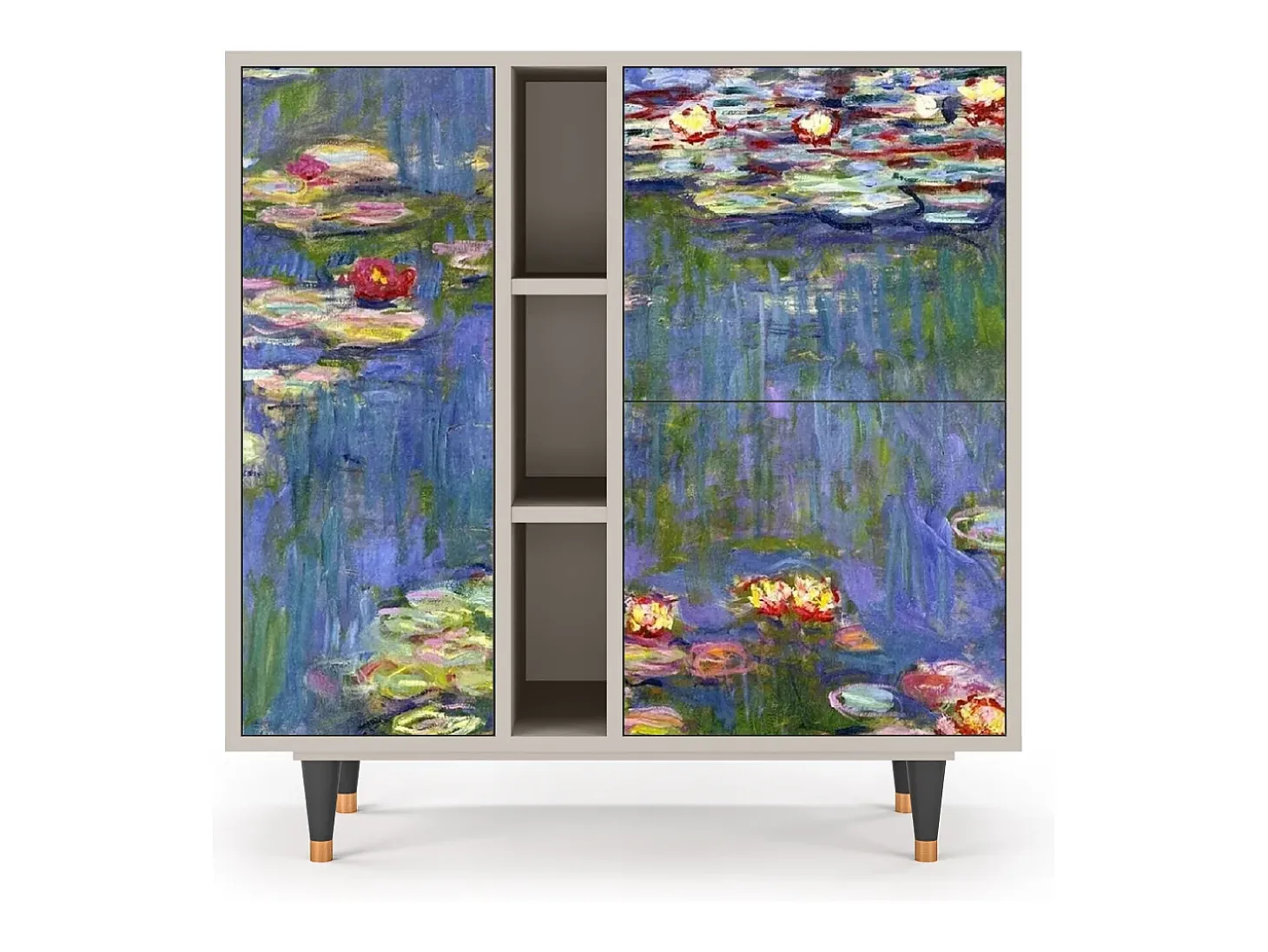 Aparador - 94х96х41 cm - BS5 - The water lily pond , Arena