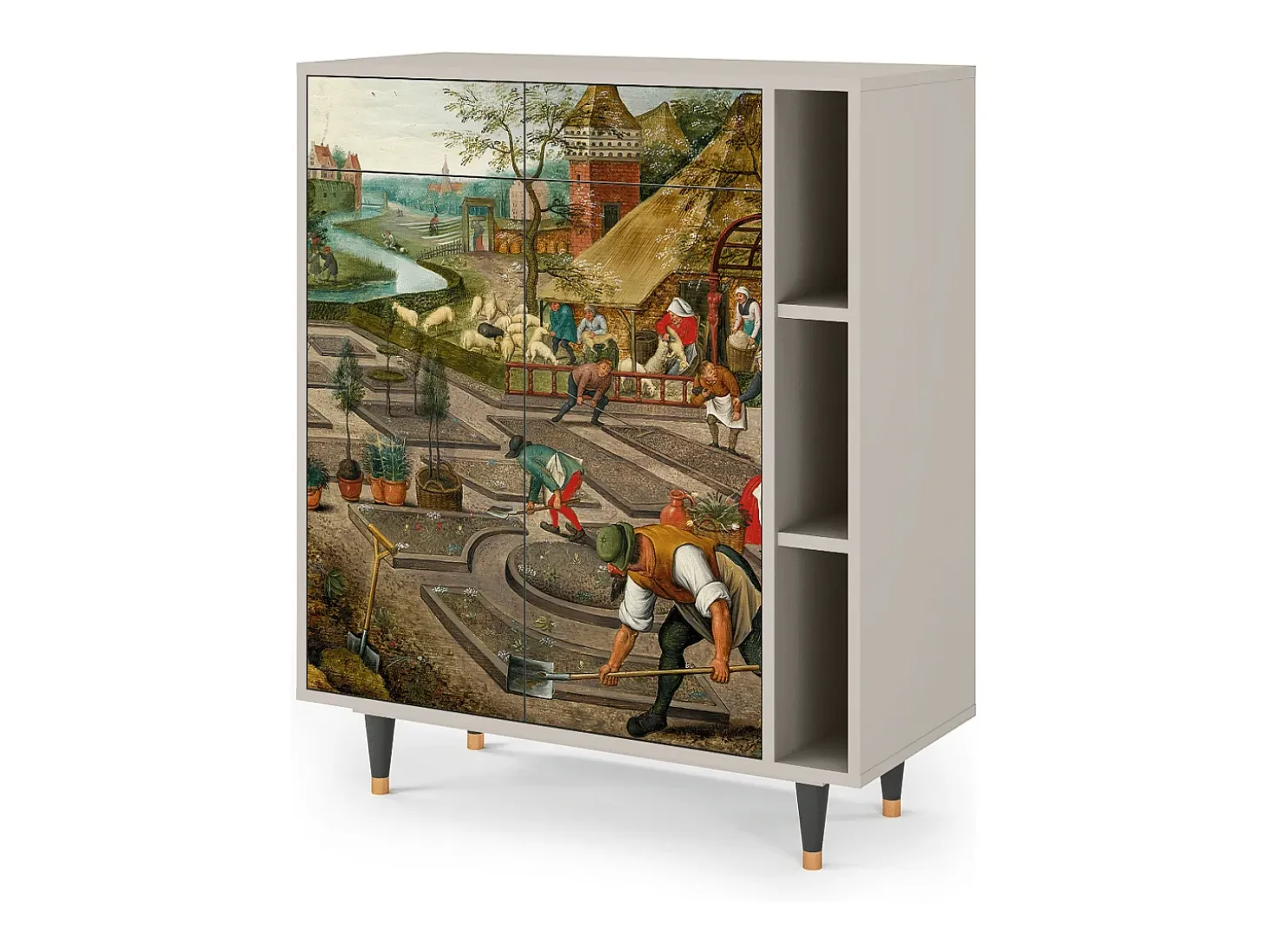 Aparador - 96х110х41 cm - BS6 - The Younger - Spring, Arena