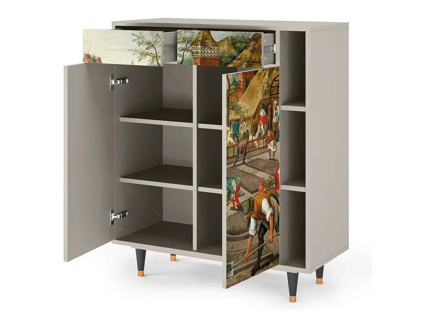 Aparador - 96х110х41 cm - BS6 - The Younger - Spring, Arena