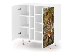 Aparador - 94х96х41 cm - BS5 - The Younger - Spring, Blanco