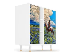 Aparador - 94х96х41 cm - BS5 - Thunderheads by Dean, Blanco