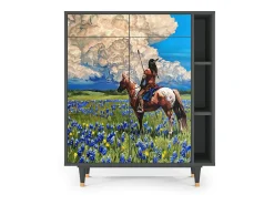 Aparador - 96х110х41 cm - BS6 - Thunderheads by Dean, Antracita