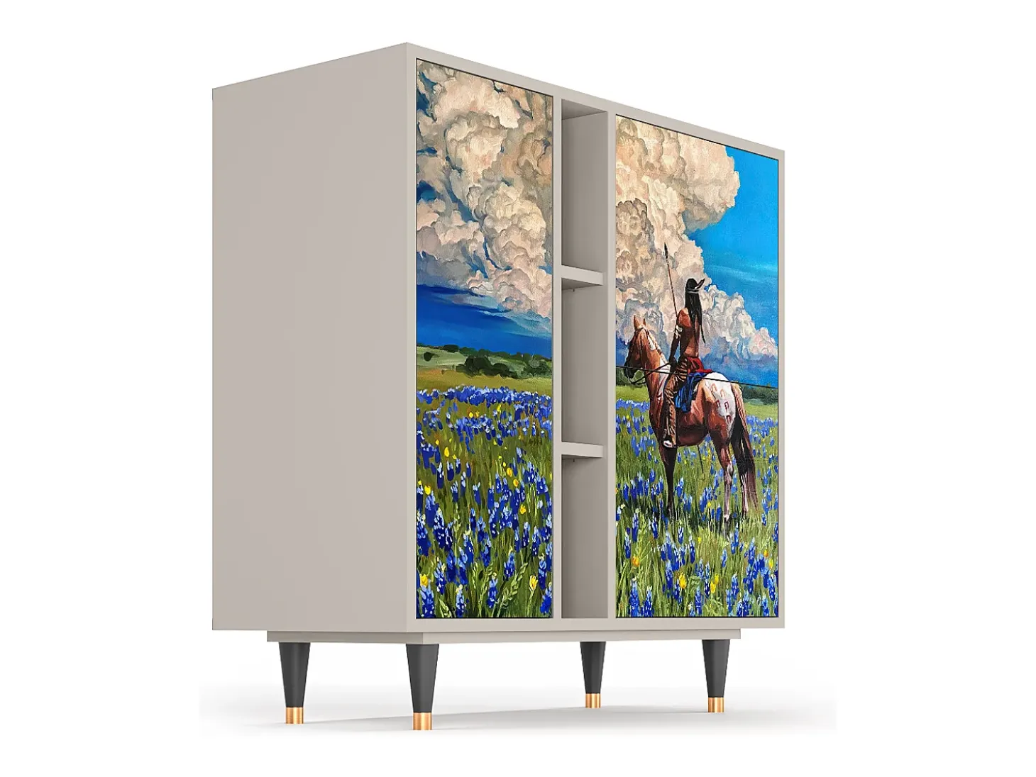 Aparador - 94х96х41 cm - BS5 - Thunderheads by Dean, Arena