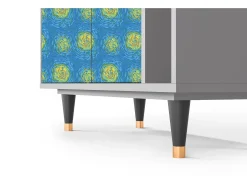 Aparador - 96х110х41 cm - BS6 - Van Gogh Lights, Gris
