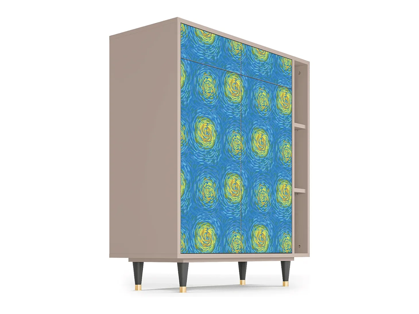 Aparador - 96х110х41 cm - BS6 - Van Gogh Lights, Latte