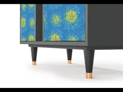Aparador - 94х96х41 cm - BS5 - Van Gogh Lights, Antracita
