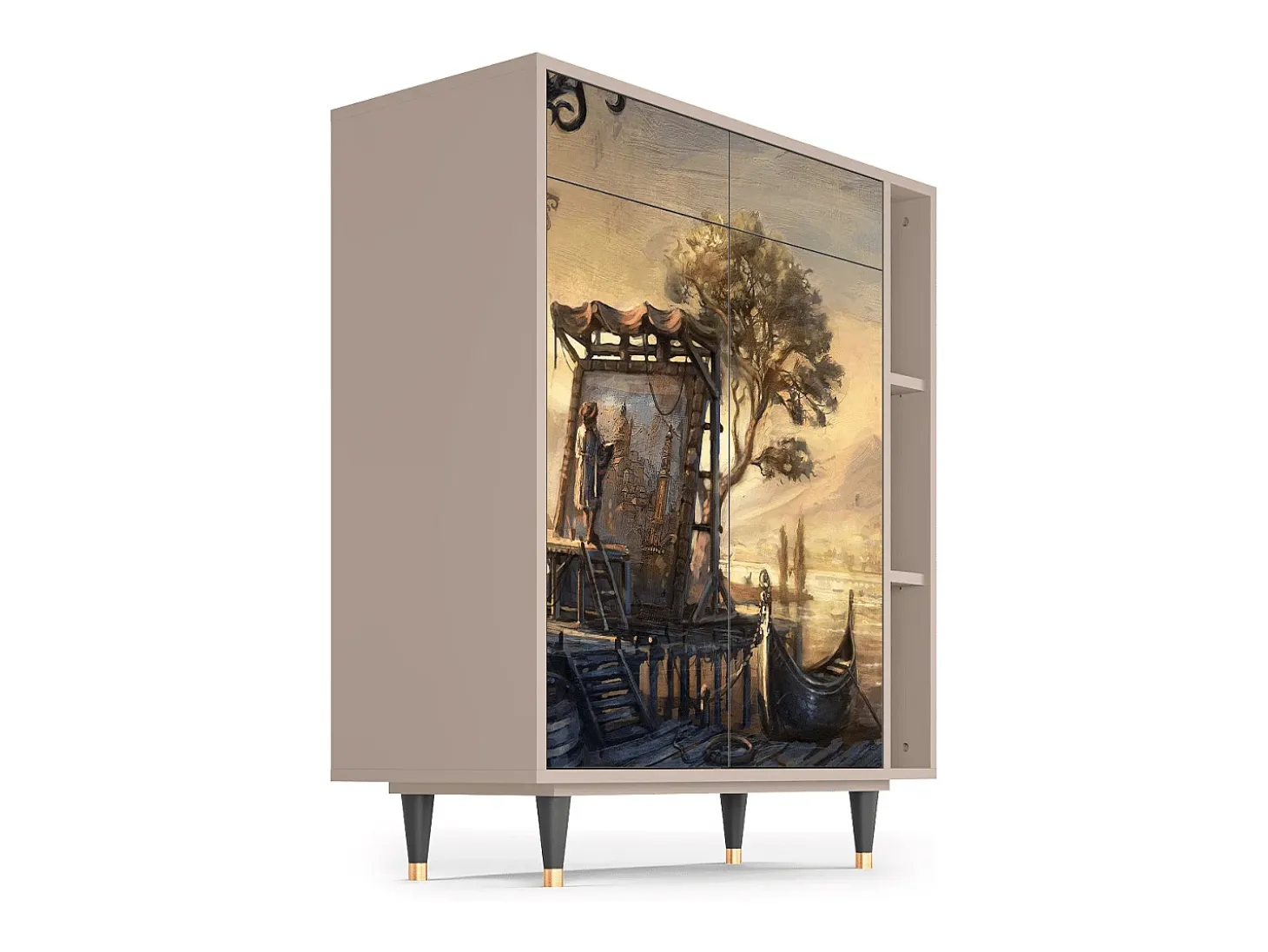 Aparador - 96х110х41 cm - BS6 - Venice, Latte