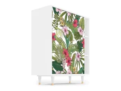 Aparador - 96х110х41 cm - BS6 - Verdant Tropics, Blanco