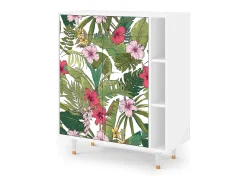 Aparador - 96х110х41 cm - BS6 - Verdant Tropics, Blanco