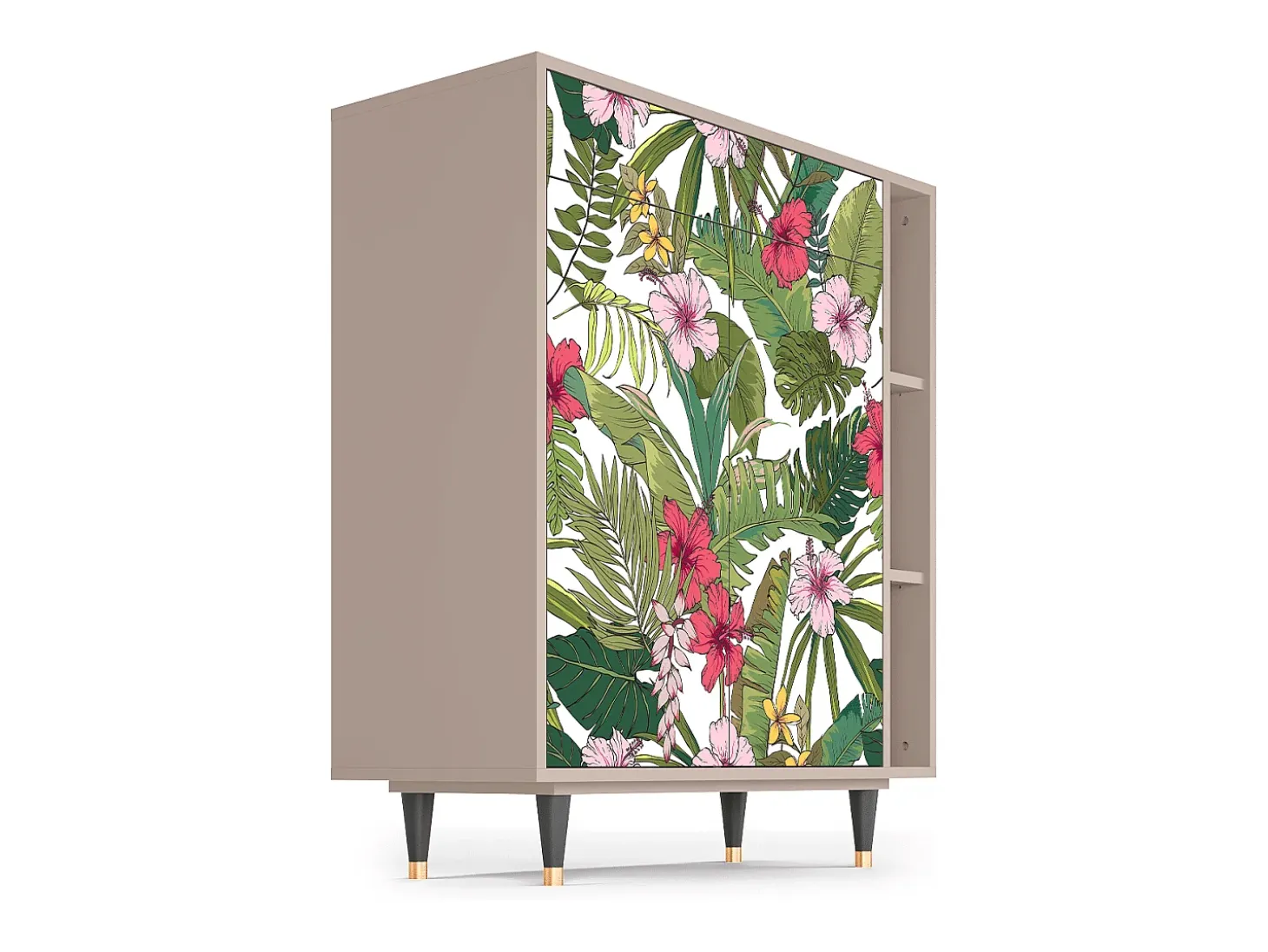 Aparador - 96х110х41 cm - BS6 - Verdant Tropics, Latte