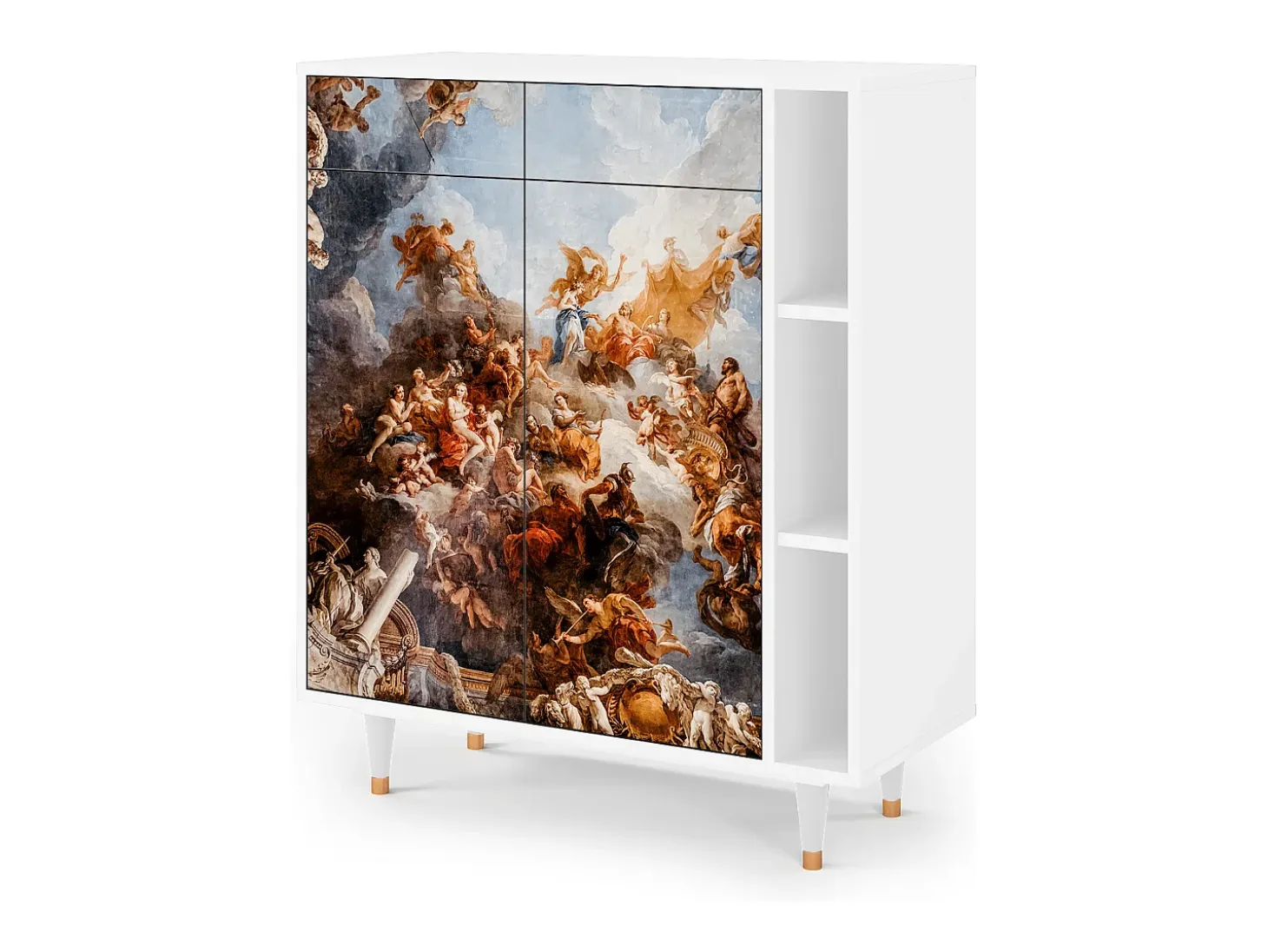 Aparador - 96х110х41 cm - BS6 - Versailles, Blanco